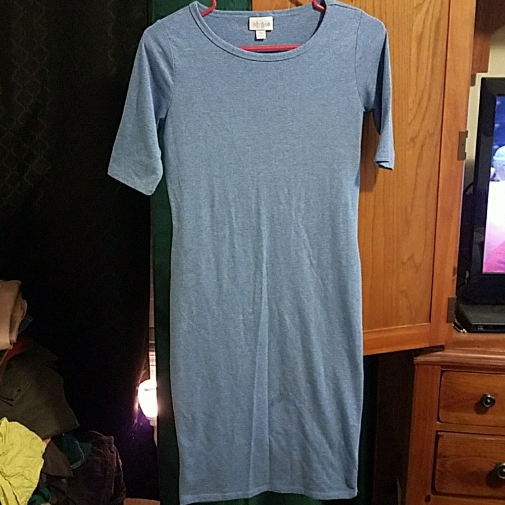 Blue Lula Roe dress